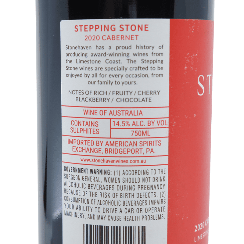 Stonehaven Winery Cabernet 2020 - LoveScotch.com