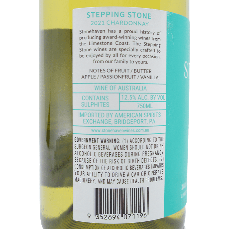 Stonehaven Winery Chardonnay 2021 - LoveScotch.com