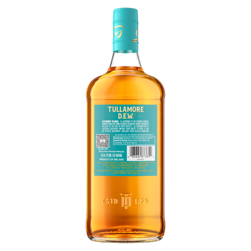 Tullamore D.E.W. XO Caribbean Rum Cask Finish Irish Whiskey - LoveScotch.com