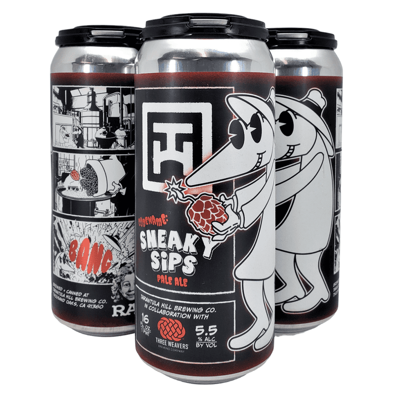 Tarantula Hill Brewing Co. 'Sneaky Sips' Pale Ale Beer 4-Pack - ForWhiskeyLovers.com