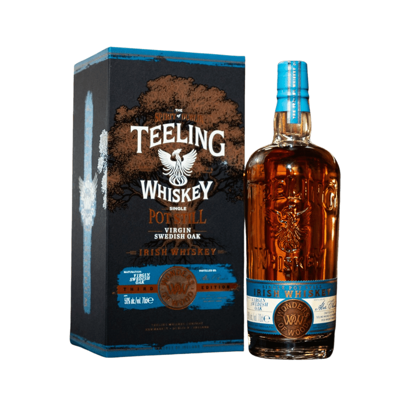 Teeling 'Wonders of Wood Swedish Oak' Single Pot Still Irish Whiskey - LoveScotch.com