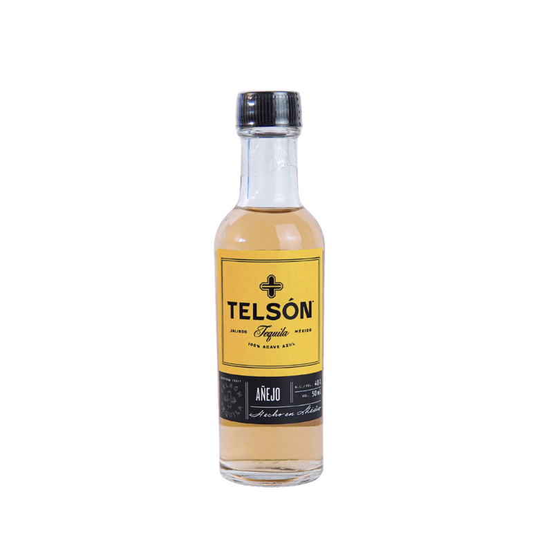 Telsón Añejo Tequila 50ml Pack of 12 - LoveScotch.com