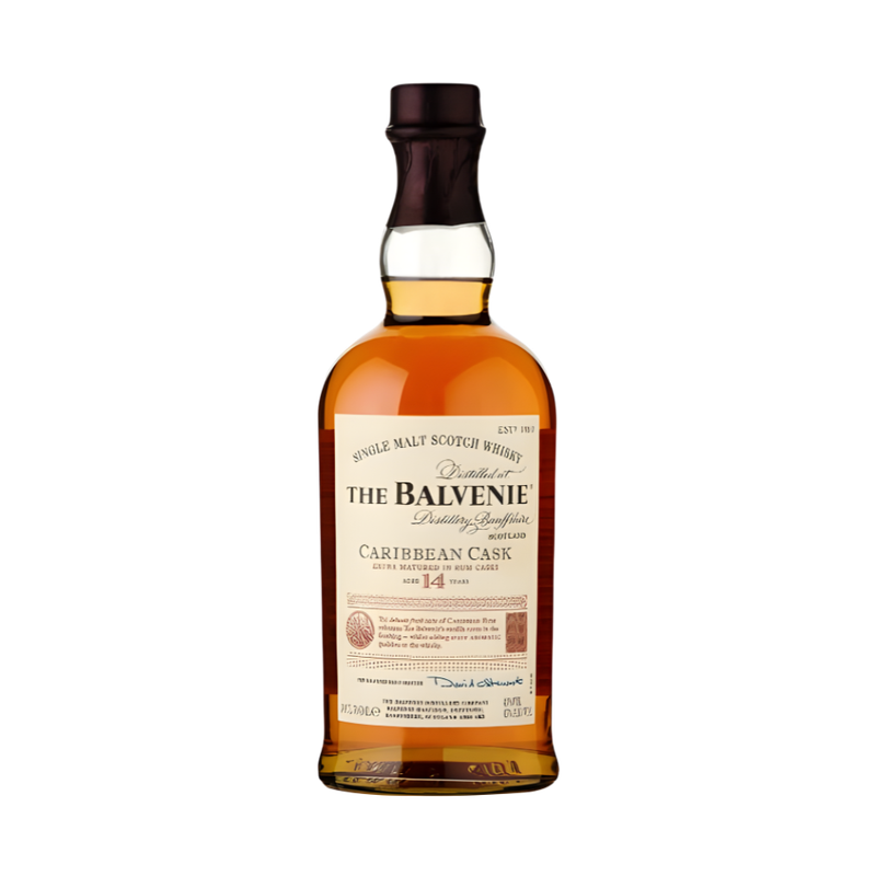 The Balvenie 14 Year Old Caribbean Cask Single Malt Scotch Whisky (200ml)