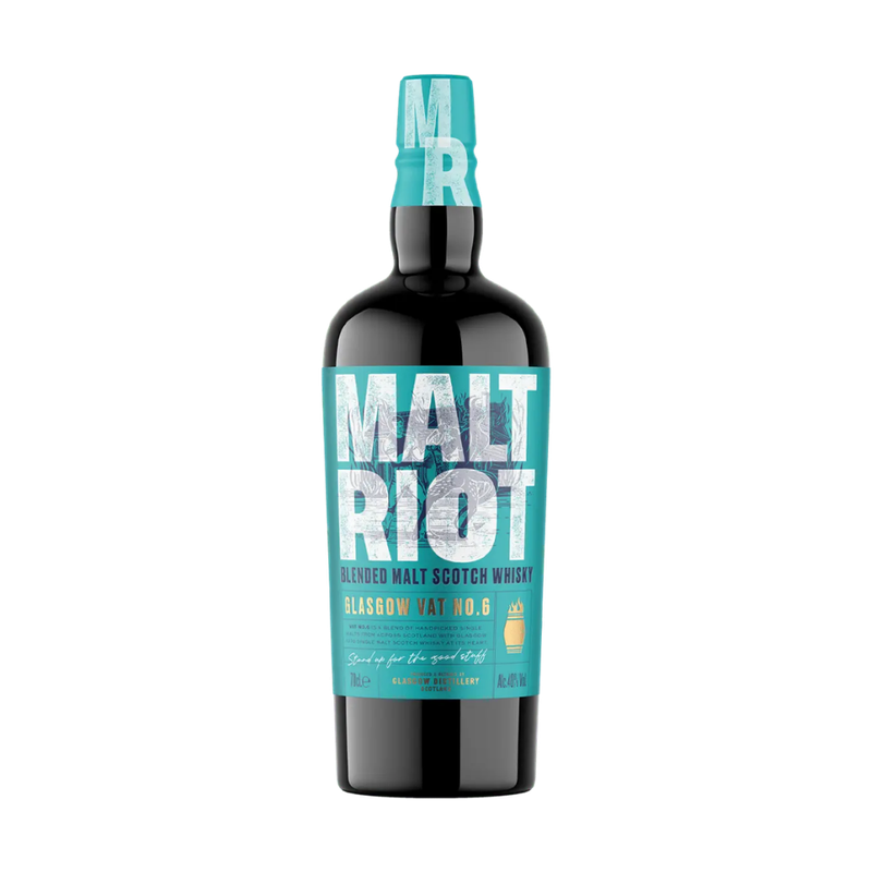 The Glasgow Distillery Malt Riot Blended Malt Scotch Whisky - LoveScotch.com
