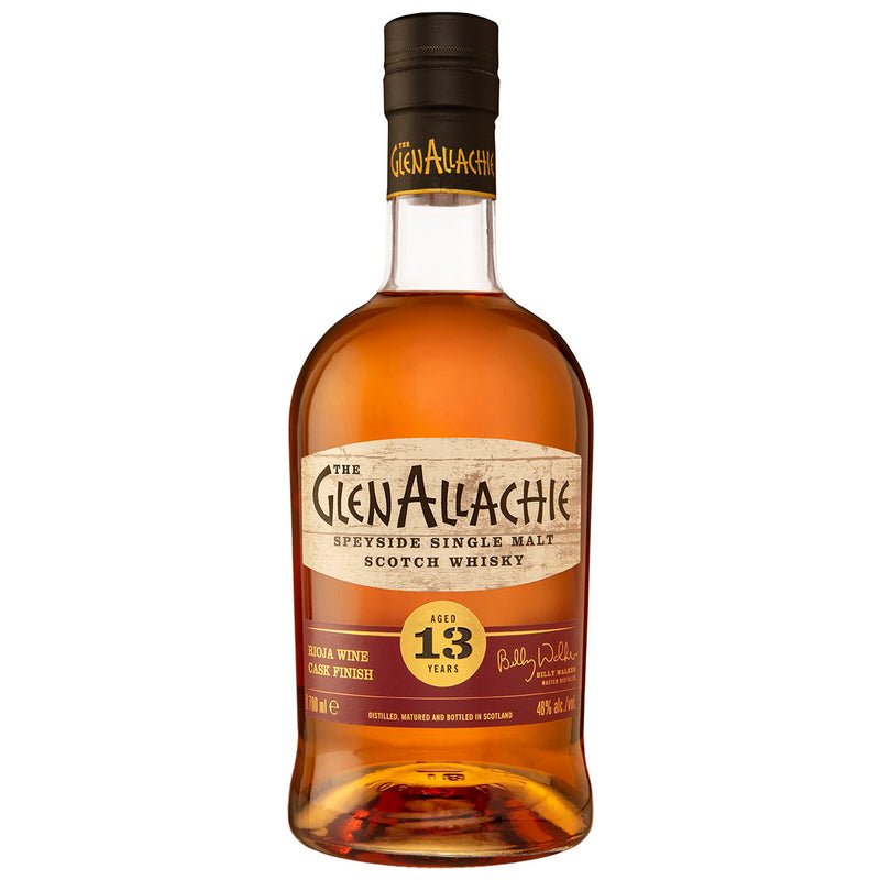 The GlenAllachie 13 Year Old Rioja Wine Cask Finish Speyside Single Malt Scotch Whisky - LoveScotch.com