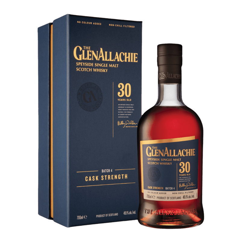 The GlenAllachie 30 Year Old Batch #4 Speyside Single Malt Scotch Whisky - LoveScotch.com