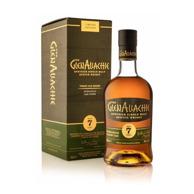 The GlenAllachie 7 Year Old Virgin Oak Series 'Hungarian Oak' - LoveScotch.com 