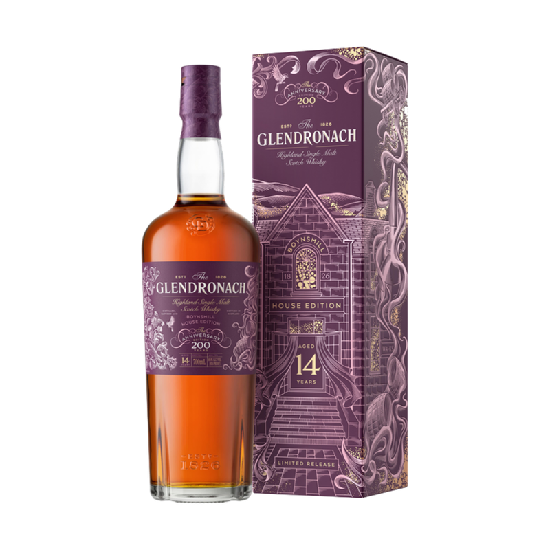The Glendronach Boynsmill House 14 Year Old 200th Anniversary Single Malt Scotch Whisky Pre-Order - LoveScotch.com