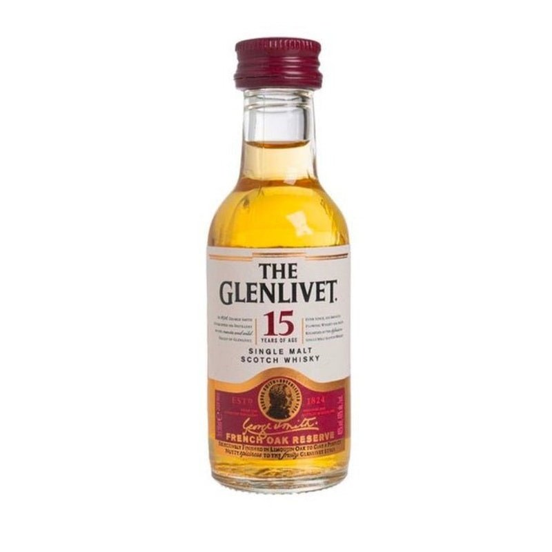 The Glenlivet 15 Year Old French Oak Reserve Single Malt Scotch Whisky 50ml - LoveScotch.com 