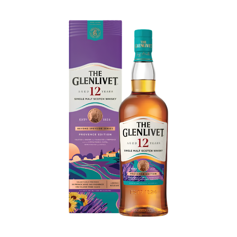 The Glenlivet Provence Edition 12 Year Old Single Malt Scotch Whisky - LoveScotch.com