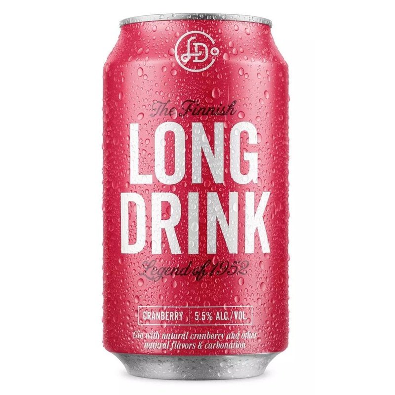 The Long Drink 'Cranberry' Flavored Gin 6-Pack - LoveScotch.com 