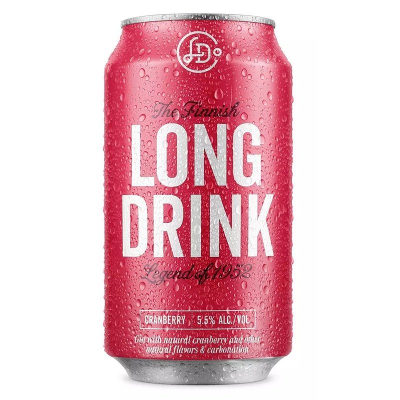 The Long Drink 'Cranberry' Flavored Gin 6-Pack - LoveScotch.com 