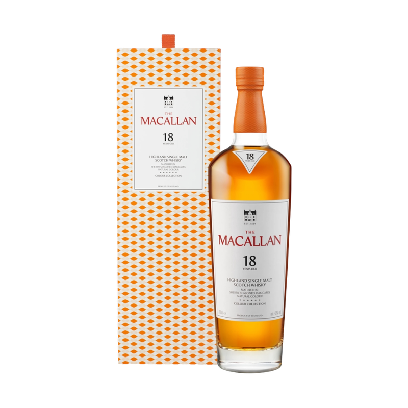 The Macallan 18yr Highland Single Malt Scotch Whisky Colour Collection - LoveScotch.com