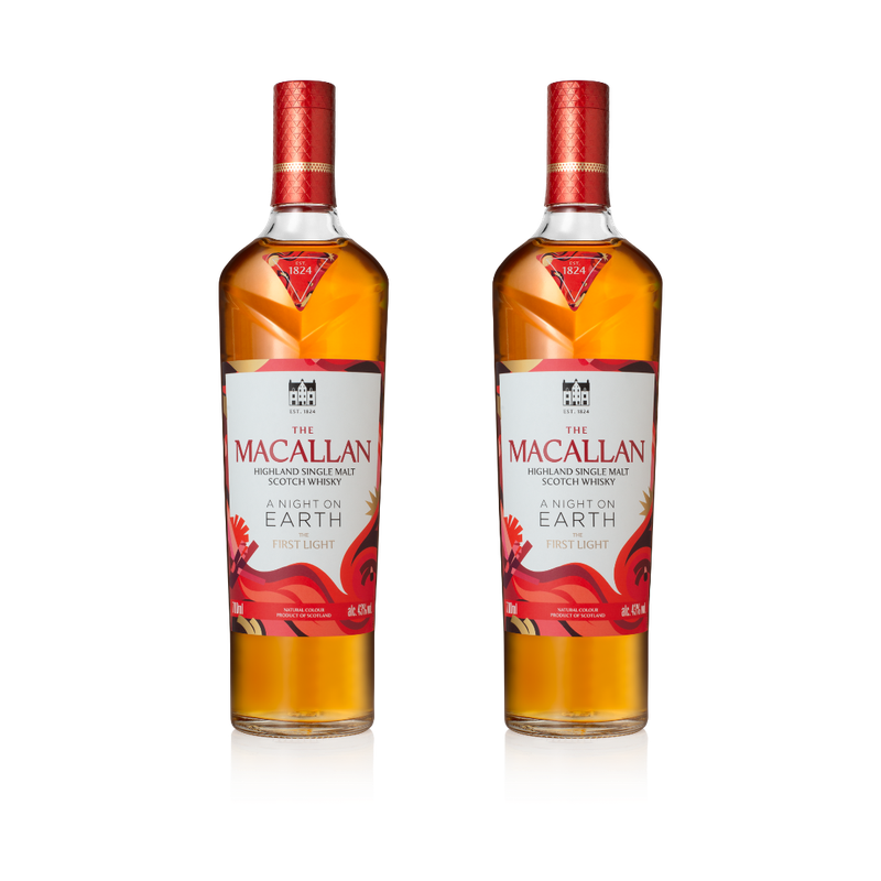 The Macallan A Night On Earth "The First Light" Drink One Save One Bundle Pre-Order - LoveScotch.com