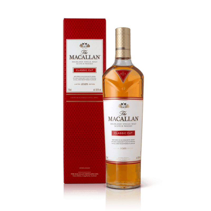 The Macallan Classic Cut 2025 Edition Highland Single Malt Scotch Whisky Pre-Order - LoveScotch.com