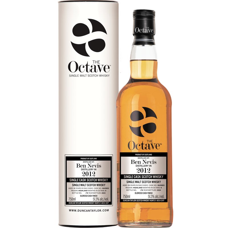 The Octave 13 Year Old Ben Nevis 2012 Single Cask Single Malt Scotch Whisky Cask #3645803 - LoveScotch.com