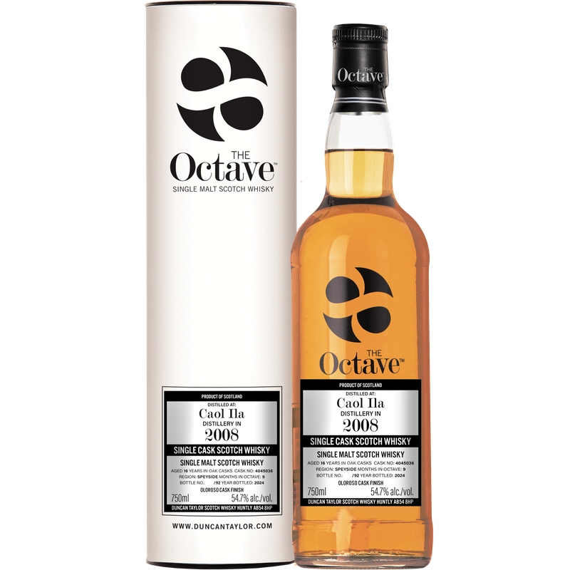 The Octave 16 Year Old Caol Ila 2008 Single Cask Single Malt Scotch Whisky Cask #4045036 - LoveScotch.com