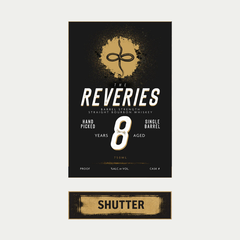 The Reveries Shutter 8 Year Old Kentucky Straight Single Barrel Bourbon Whiskey - LoveScotch.com