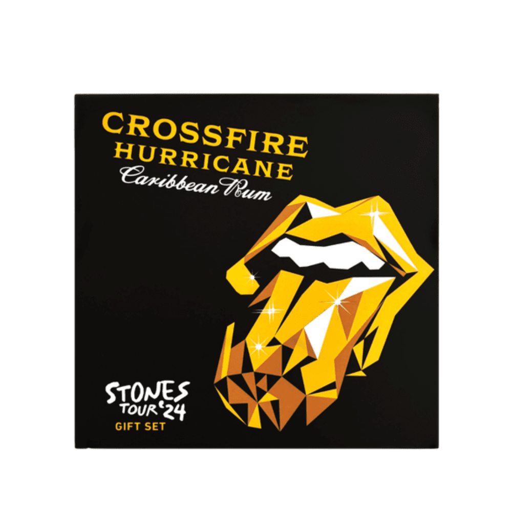 The Rolling Stones' Crossfire Hurricane Rum Gift Set - LoveScotch.com