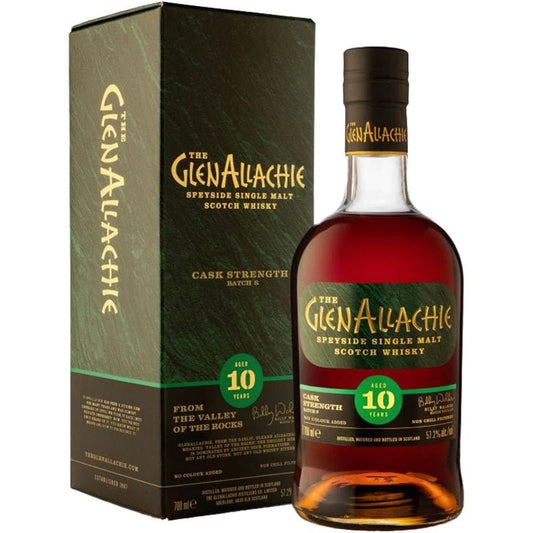 The GlenAllachie 10 Year Old Batch 8 Cask Strength Speyside Single Malt Scotch Whisky - LoveScotch.com