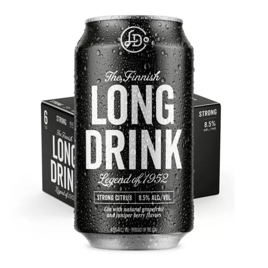 The Long Drink 'Strong Citrus' Flavored Gin 6-Pack - LoveScotch.com