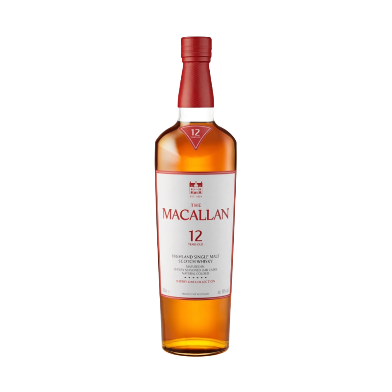 The Macallan 12 Year Old Sherry Oak Cask Highland Single Malt Scotch Whisky - LoveScotch.com