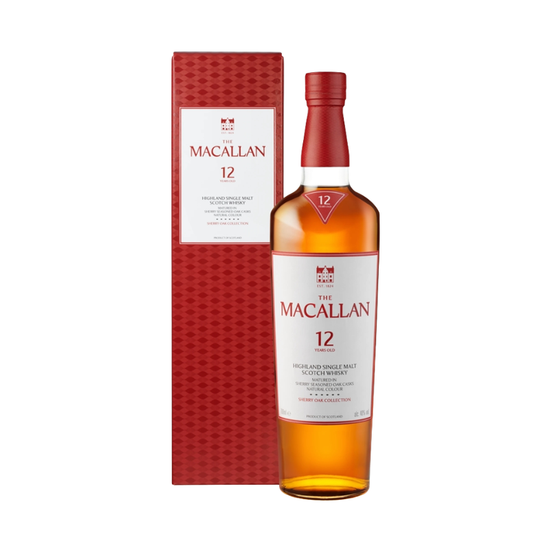 The Macallan 12 Year Old Sherry Oak Cask Highland Single Malt Scotch Whisky - LoveScotch.com