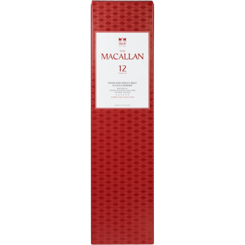 The Macallan 12 Year Old Sherry Oak Cask Highland Single Malt Scotch Whisky - LoveScotch.com