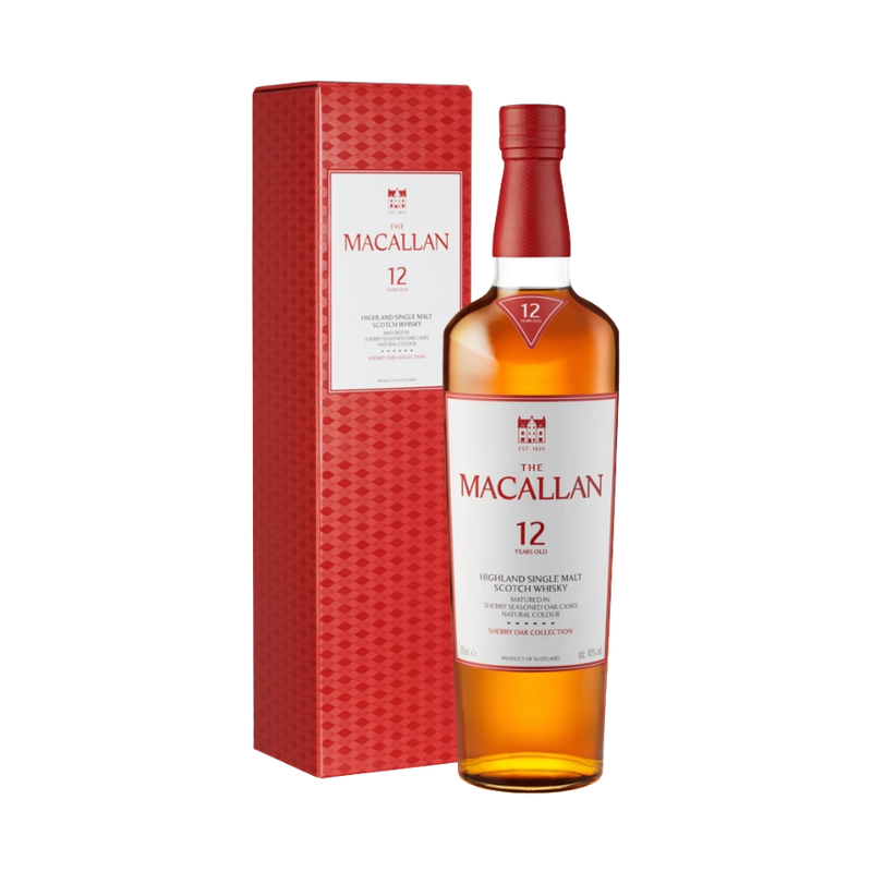 The Macallan 12 Year Old Sherry Oak Cask Highland Single Malt Scotch Whisky - LoveScotch.com