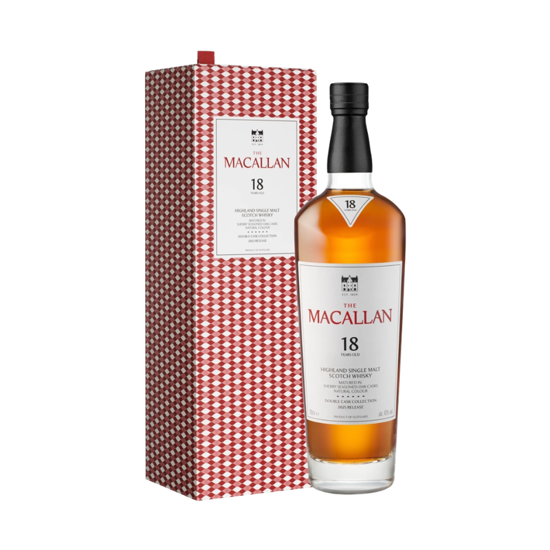 The Macallan 18 Year Old Double Cask Highland Single Malt Scotch The Macallan 18 Year Old Double Cask Highland Single Malt Scotch