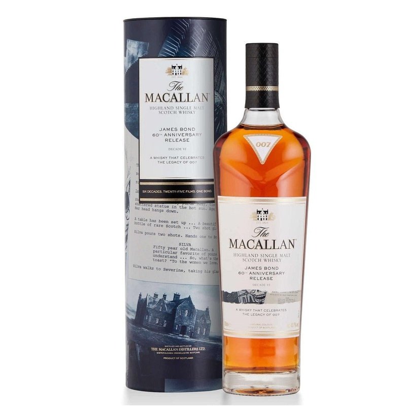 The Macallan James Bond 60th Anniversary Decade VI Highland Single Malt Scotch Whisky - LoveScotch.com 
