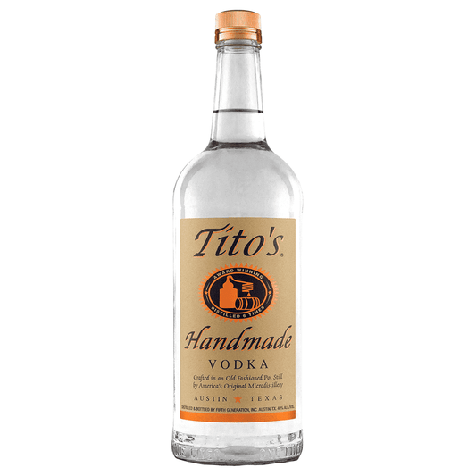 Tito's Handmade Vodka Liter - LoveScotch.com