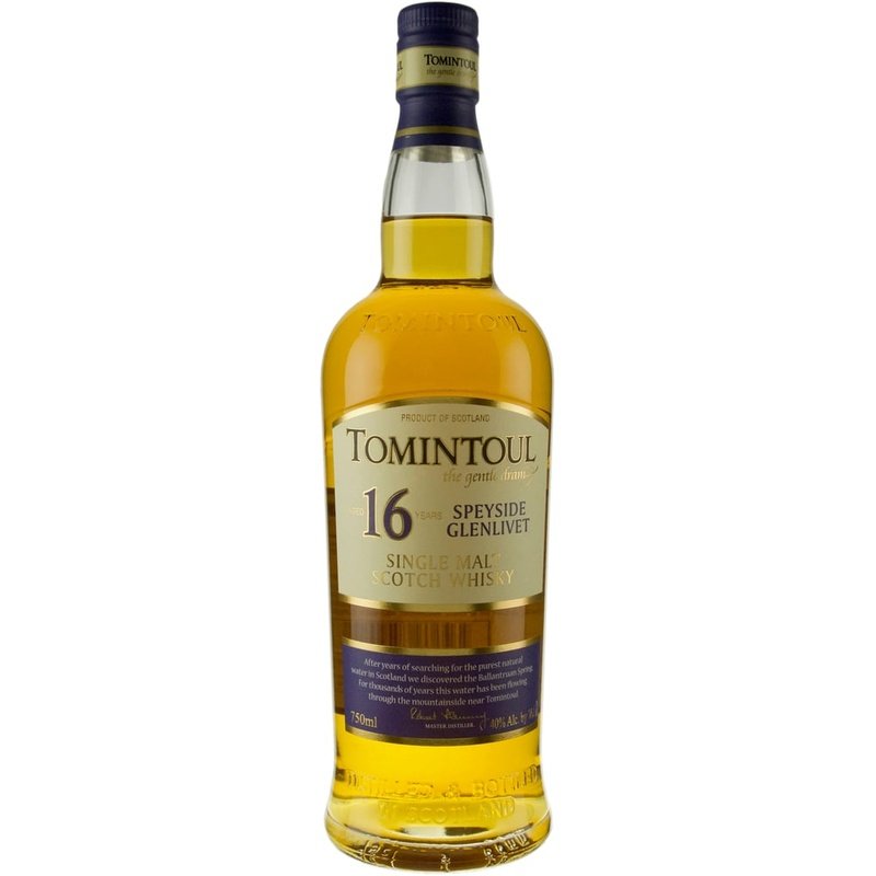 Tomintoul 16 Year Old Speyside Single Malt Scotch Whisky - LoveScotch.com