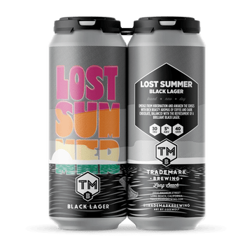 Trademark Brewing "Lost Summer" Black Lager 4 Pack - ForWhiskeyLovers.com