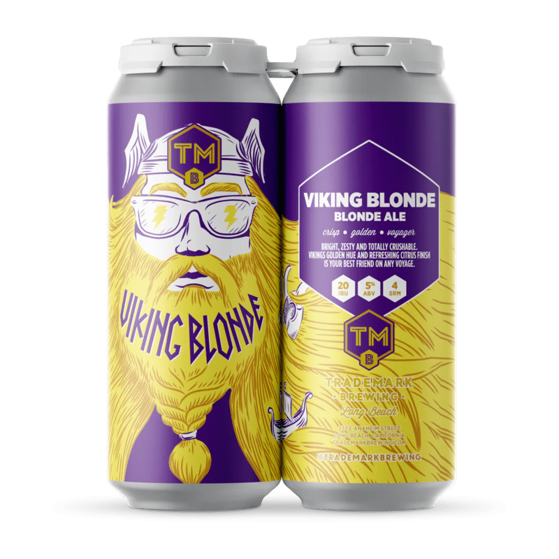 Trademark Brewing 'Viking Blonde' Ale 4-pack - LoveScotch.com 