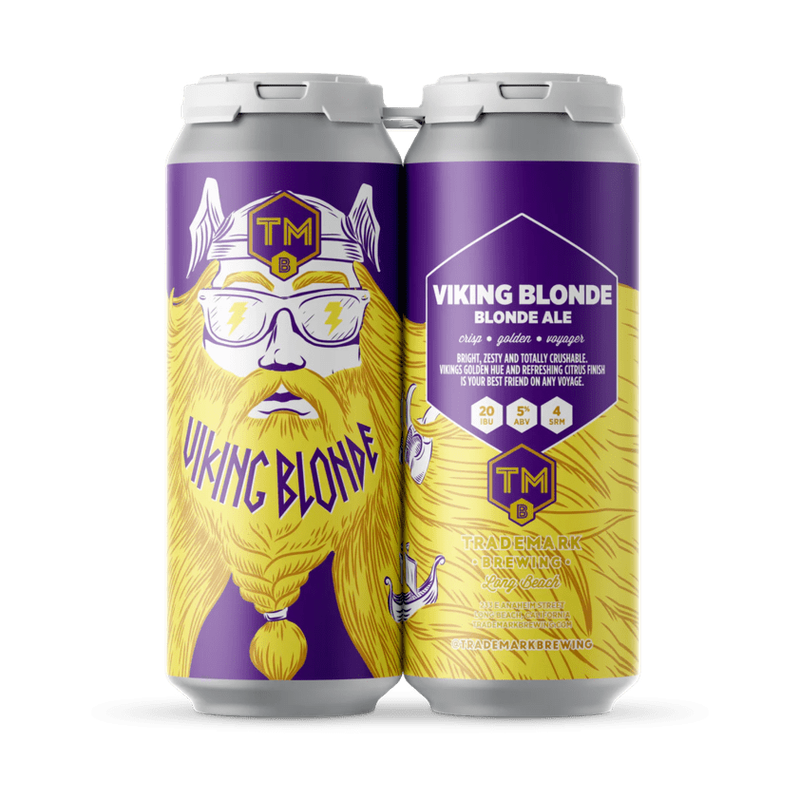 Trademark Brewing 'Viking Blonde' Ale 4-pack - LoveScotch.com 