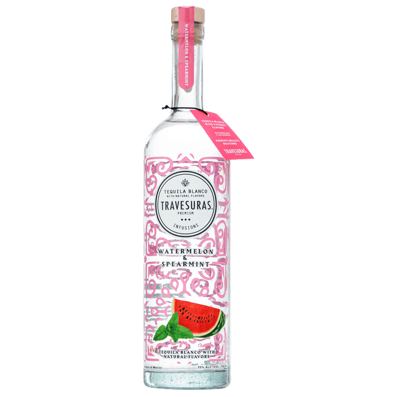Travesuras Infusions Watermelon & Spearmint Blanco Tequila - LoveScotch.com