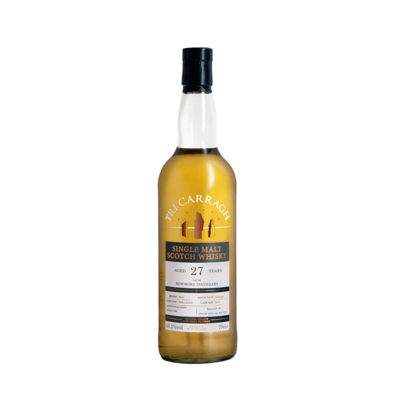 Tri Carragh Bowmore 27 Year Old Single Malt Scotch Pre-Order - LoveScotch.com