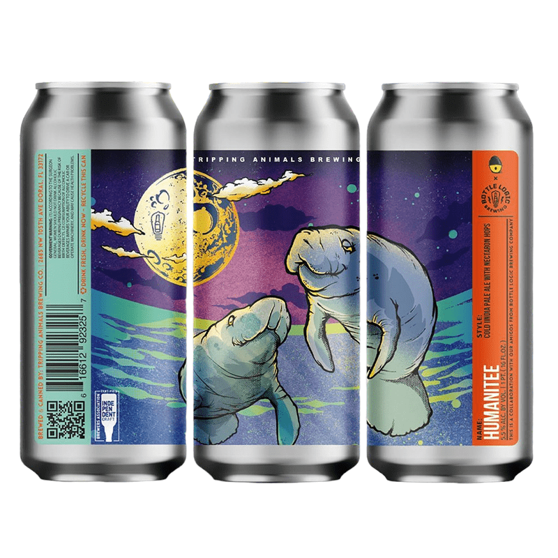 Tripping Animals Brewing Co. 'Humanitee' IPA Beer 4-Pack - ForWhiskeyLovers.com