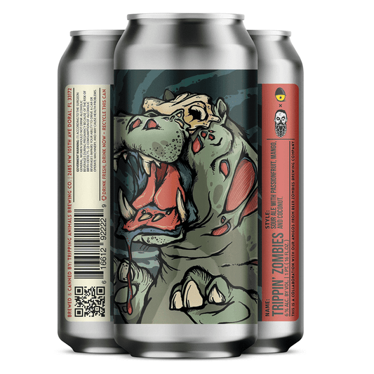 Tripping Animals Brewing Co. 'Trippin Zombies' Sour Ale Beer 4-Pack - LoveScotch.com 