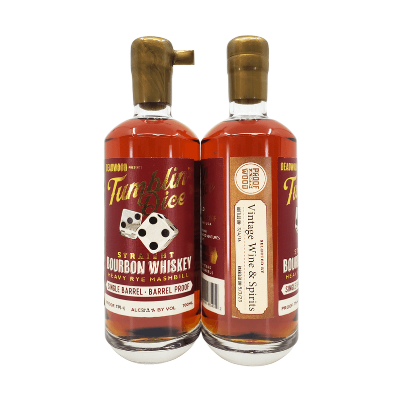 Tumblin' Dice 7 Year Old Straight Bourbon Single Barrel Private Selection - LoveScotch.com 