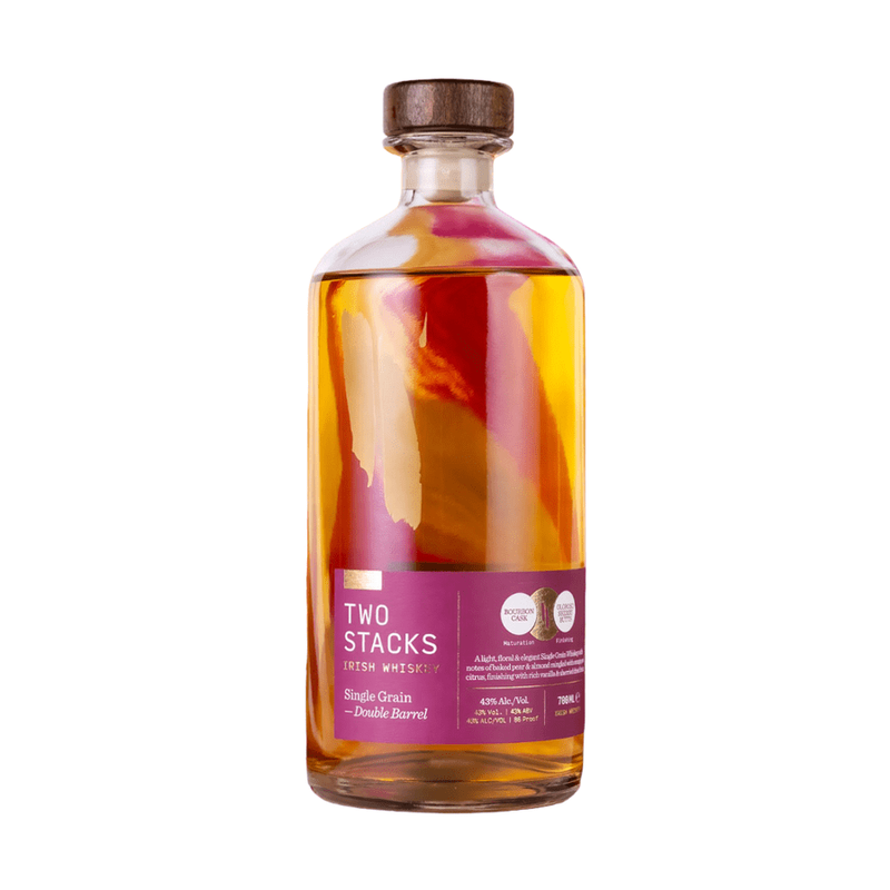 Two Stacks Double Barrel Single Grain Irish Whiskey