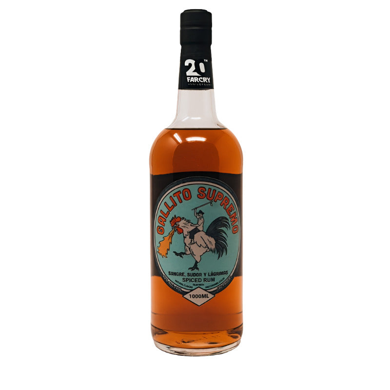 Ubisoft © Far Cry 6 20th Anniversary Gallito Supremo Spiced Rum Pre-Order - LoveScotch.com 