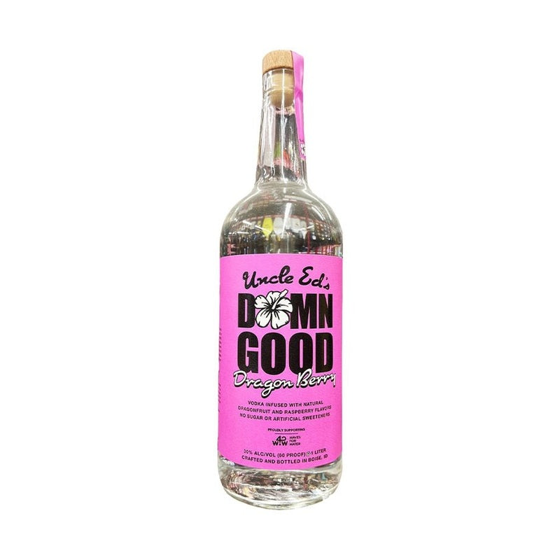 Uncle Ed's Damn Good Dragon Berry Vodka Liter - LoveScotch.com
