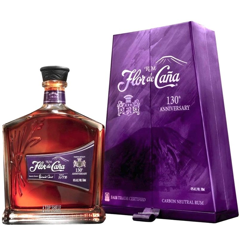 Flor de Cana 130th Anniversary 20 Year Old Rum - LoveScotch.com 