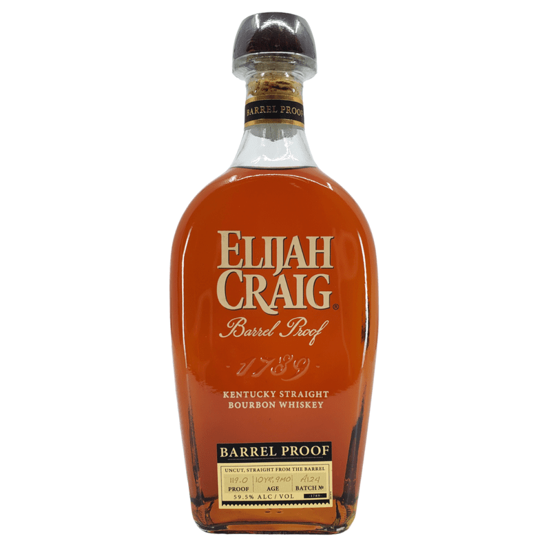 Elijah Craig Barrel Proof Kentucky Straight Bourbon Whiskey A124 - LoveScotch.com 