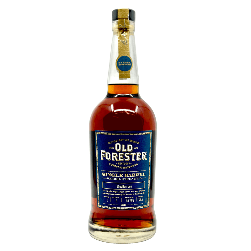 Old Forester Private Selection Single Barrel Cask Strength Bourbon 129.5 Proof - LoveScotch.com 