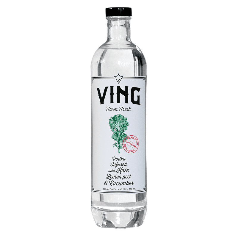 VING Farm Fresh Kale, Lemon peel & Cucumber Infused Vodka - LoveScotch.com