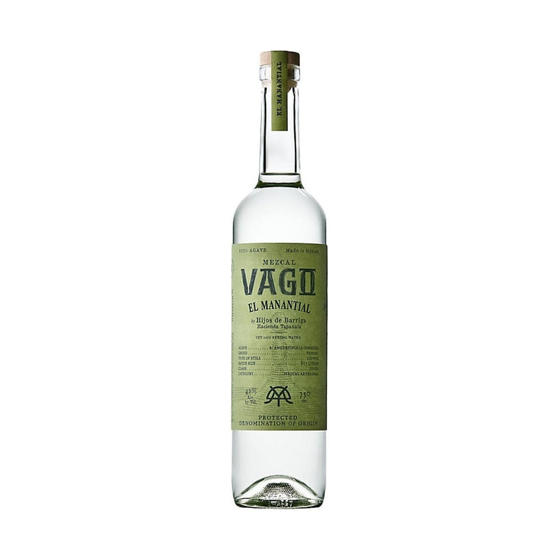 Vago Mezcal El Manantial By Hijos De Barriga 86 product bottle
