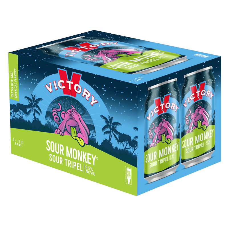 Victory 'Sour Monkey' Sour Tripel Beer 6-Pack - LoveScotch.com